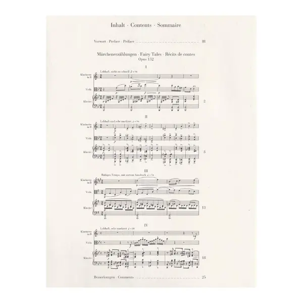 Marchenzahlungen - Op.132