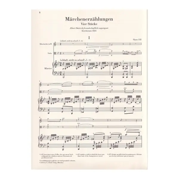 Marchenzahlungen - Op.132