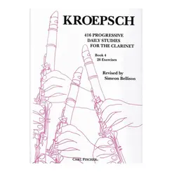 416 Progressive Daily Studies For The Clarinet - Vol. 4