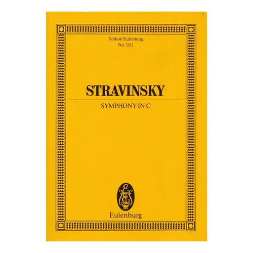 Symphony In C - Study Score
