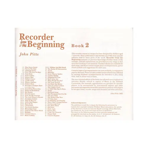 Recorder From The Beginning Bk.2 (classic edition)