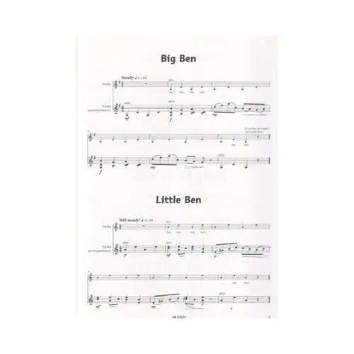 Violin Star 1 - Accompaniment book