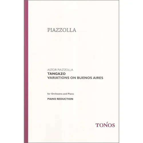 Tangazo  - Piano Reduction