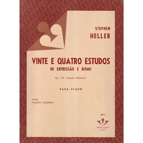 Vinte E Quatro Estudos - Op.125 - Exemplar Antigo