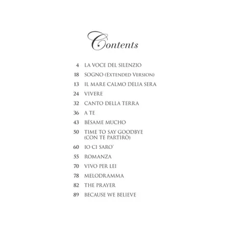 The Best of Andrea Bocelli: Vivere