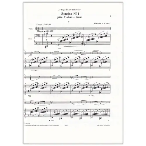Sonatine n.1 Violin and Piano