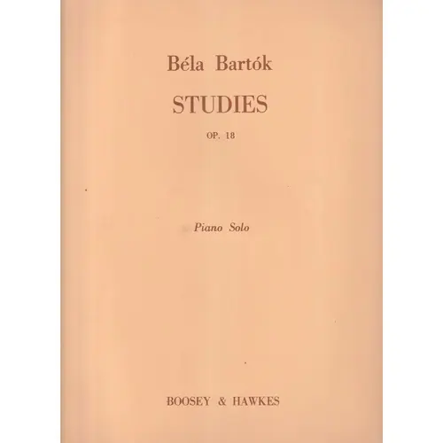 Studies - Op.18 para piano