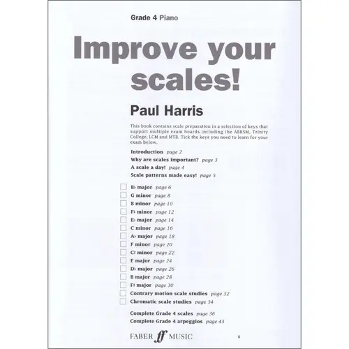 Improve Your Scales! Piano, Grade 4