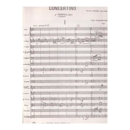 Concertino para Trompete e Orquestra ( regente )