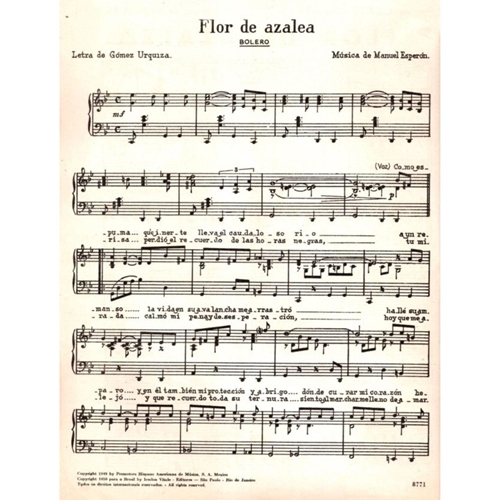 Flor De Azalea (Bolero) - Flor De Azalea (Bolero) - Vitale
