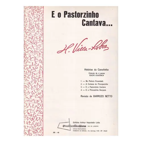 E O Pastorzinho Cantava...