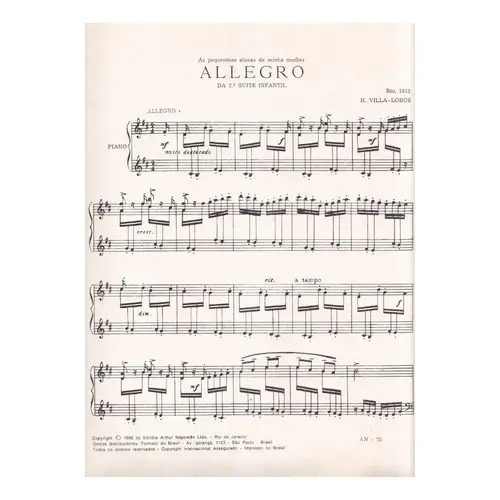 Allegro - 2.Suite Infantil-N.1