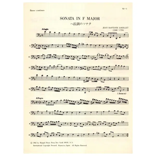 Sonata In F Major