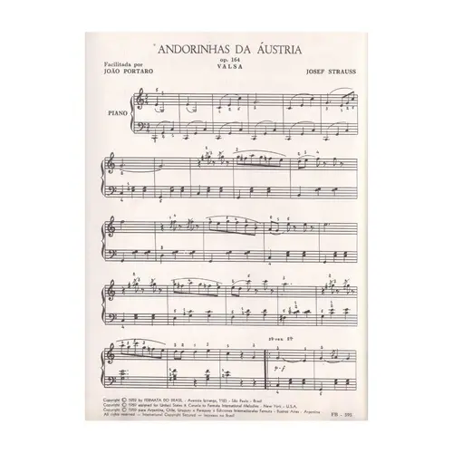 Andorinhas Da Austria - Op.164 - Valsa