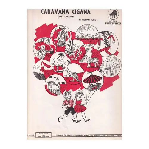 Caravana Cigana - Gipsy Caravan para piano