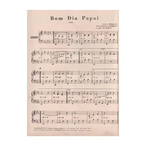 Bom Dia Papai - Valsa