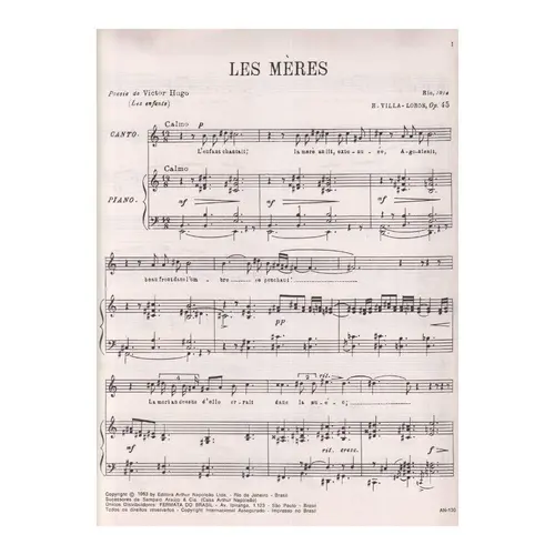 As Maes  - Les Meres - Op.45