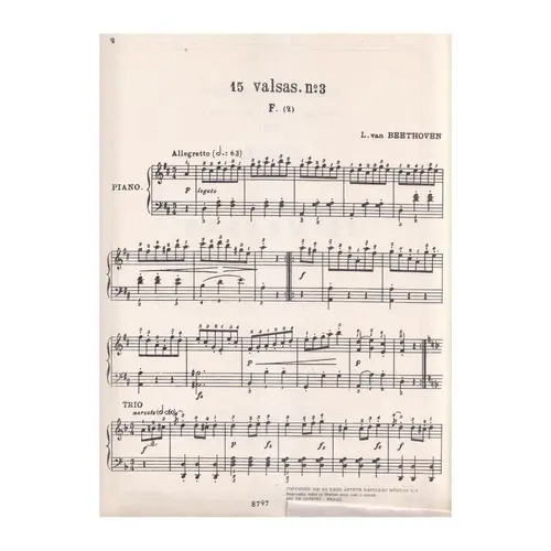 Valsa N.3 - 15 Valsas