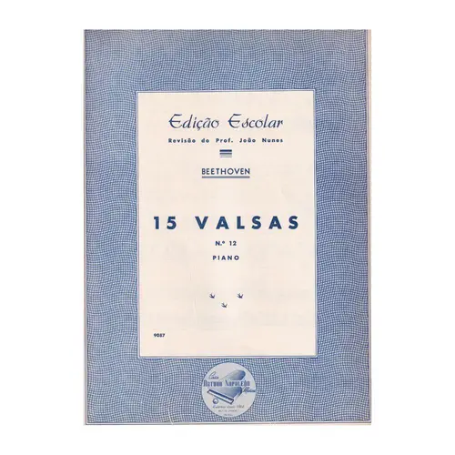 Valsa N.12 - 15 Valsas  (Edição Antiga)