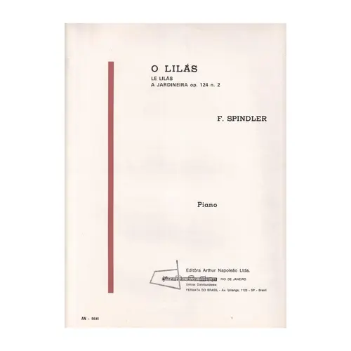 O Lilas -Op.124 N.2