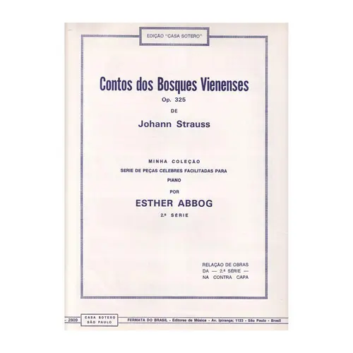 Contos Dos Bosq.Vienenses - Op.325 - Ar. E. Abbog
