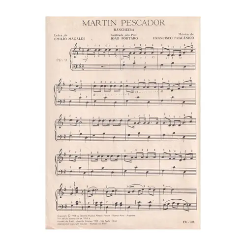 Martin Pescador - Rancheira