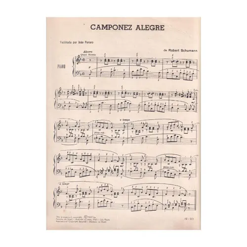 2 Melodias: Camponez Alegre / Primeiro Desgosto