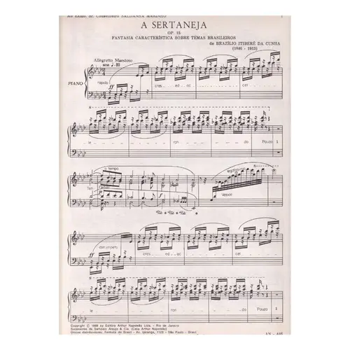 A Sertaneja  -  Op.15