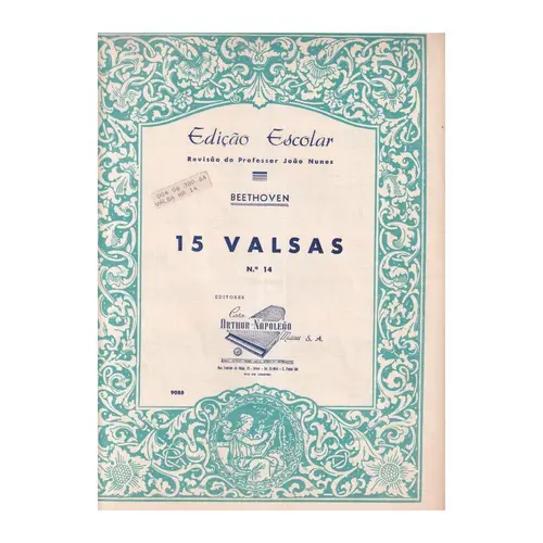 Valsa N.14 - 15 Valsas  (Edição Antiga)