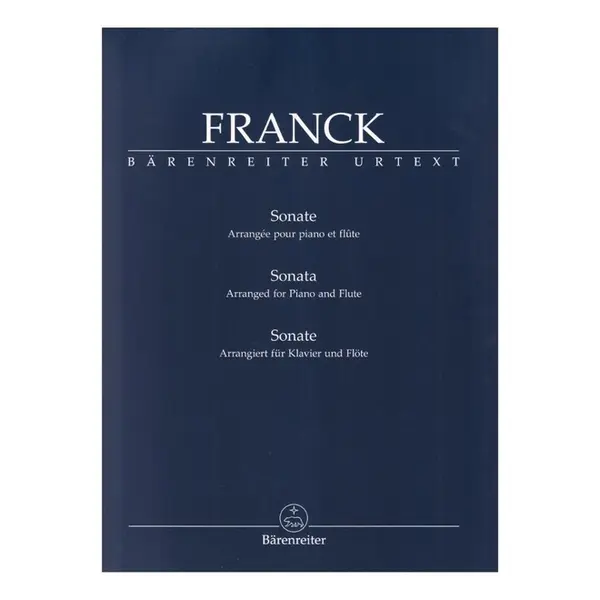 Sonata for piano and violin - arranged for Piano and flute