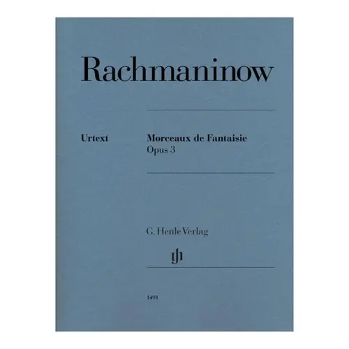 Morceaux de Fantaisie op. 3