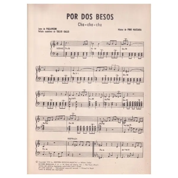 Por Dos Besos  - Cha Cha Cha