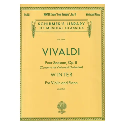 Winter -  Four Seasons - Op.8  (Violino)