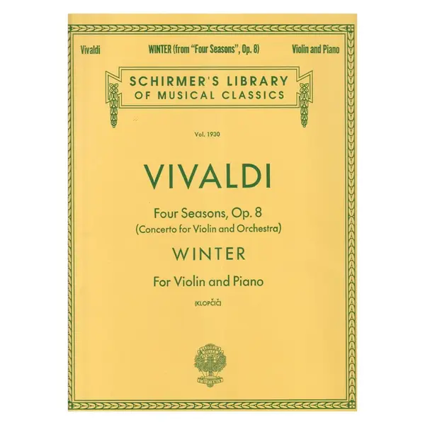 Winter -  Four Seasons - Op.8  (Violino)