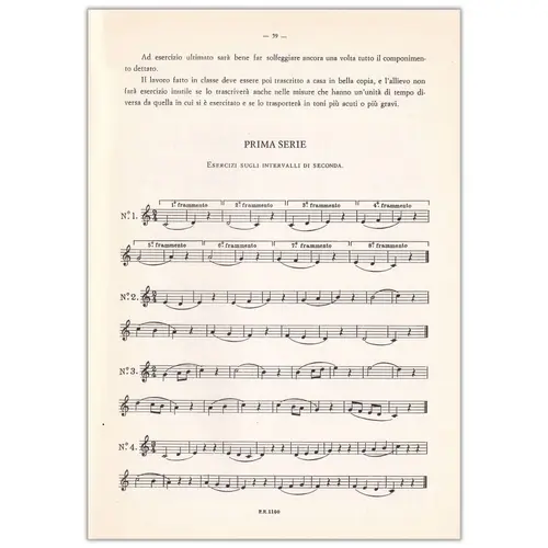 Guida Teorico-Pratica per L'insegnamento del Dettato Musicale V. 3 e 4