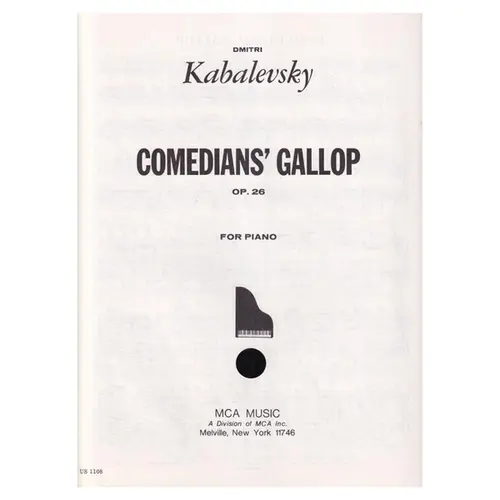 Comedians' Gallop for piano op. 26