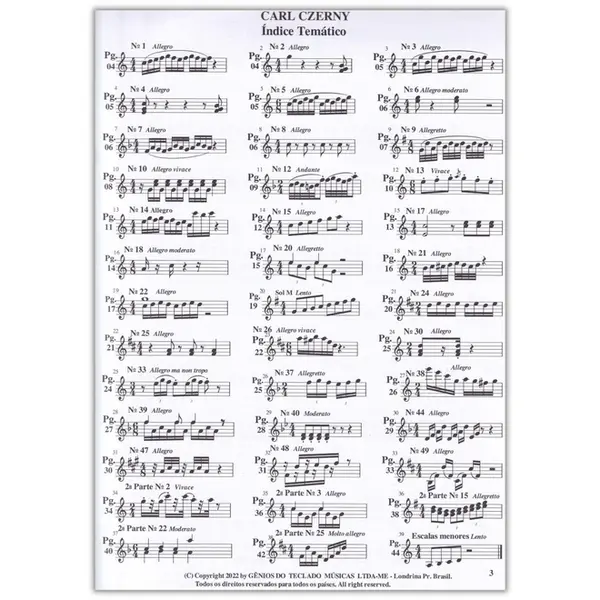 Carl Czerny vol.1 - Gênios do teclado