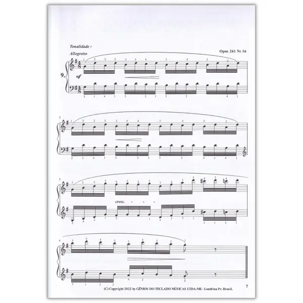 Carl Czerny vol.1 - Gênios do teclado