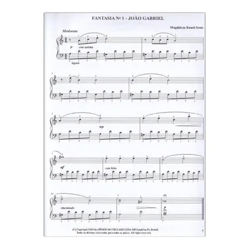 Composições para piano