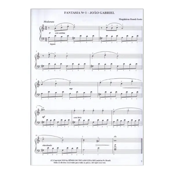 Composições para piano