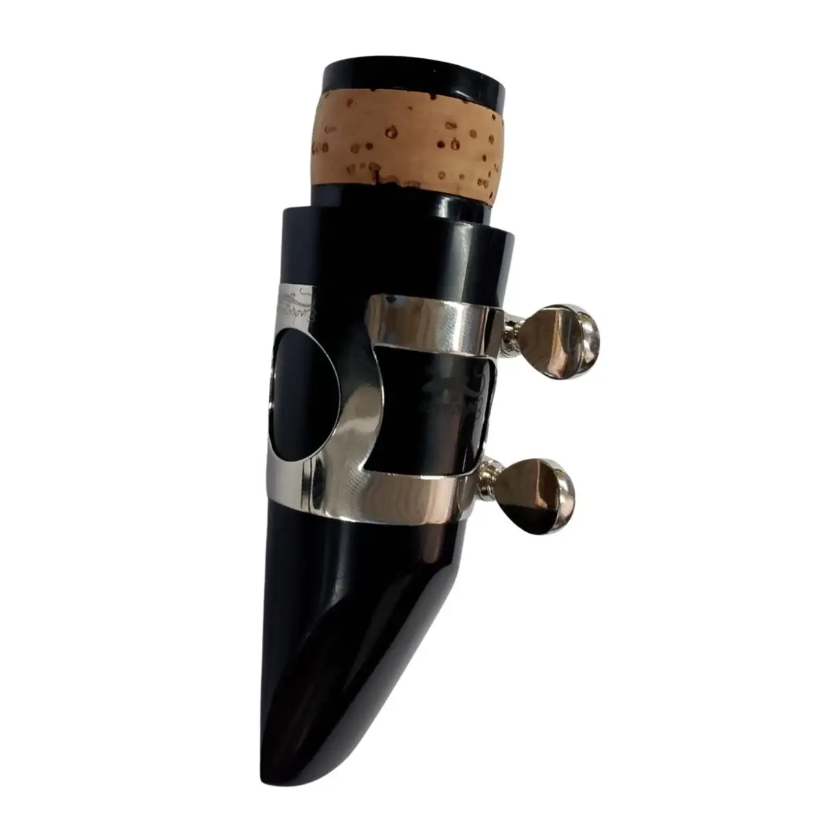 Boquilha para clarinete ABS com braçadeira e caps ABS Royal KL BC01