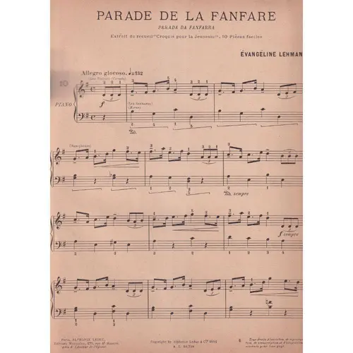 Parade Da La Fanfare  (Edição Antiga)