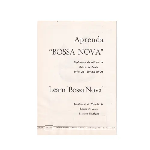 Método De Bateria - Ritmos Brasileiros