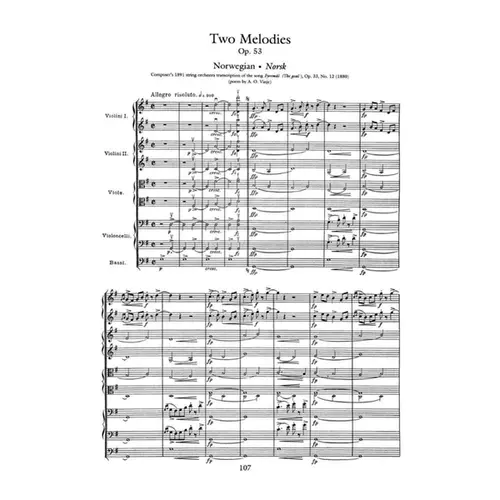 Holberg Suite And Other Orchestral Works