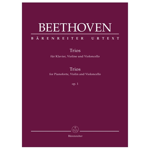 Trios for Pianoforte, Violin and Violoncello Op.1 Trios for