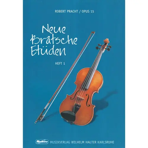 Neue Bratsche etuden heft 1 Op.15