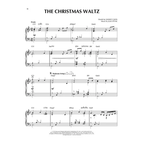 Christmas Songs - Jazz Piano Solos Series Vol. 25