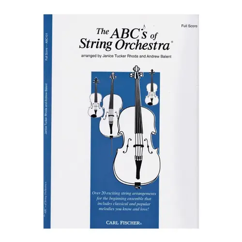 Abc's of string orchestra - full score