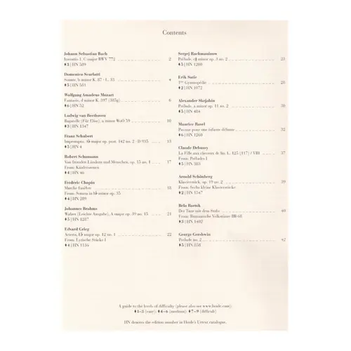 Piano album - From Bach to Gershwin - All-time favourites