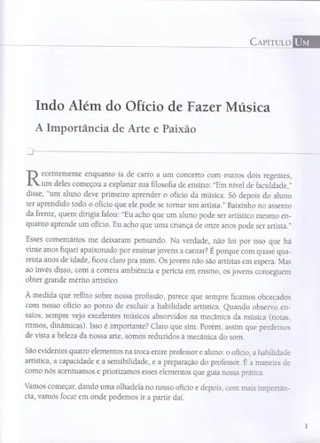 Criando Arte Através da Excelência do Canto Coral